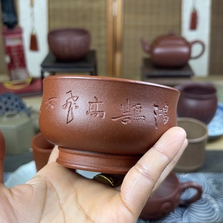 紫砂茶壶동****?主人杯容量120