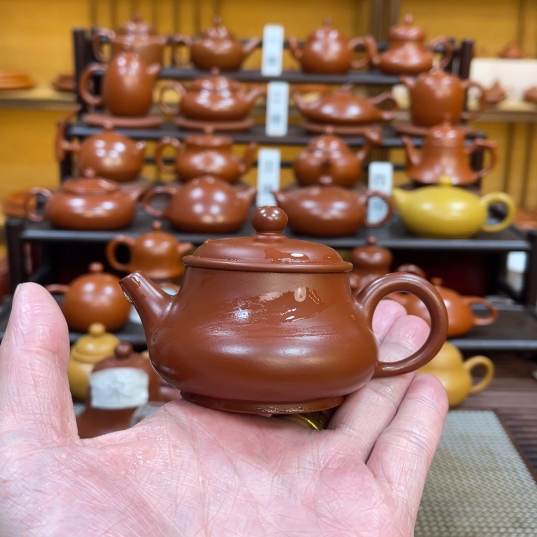 茶壶紫砂潮州手拉壶 云柱