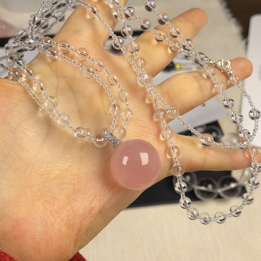 非金属毛衣链粉水球球套装