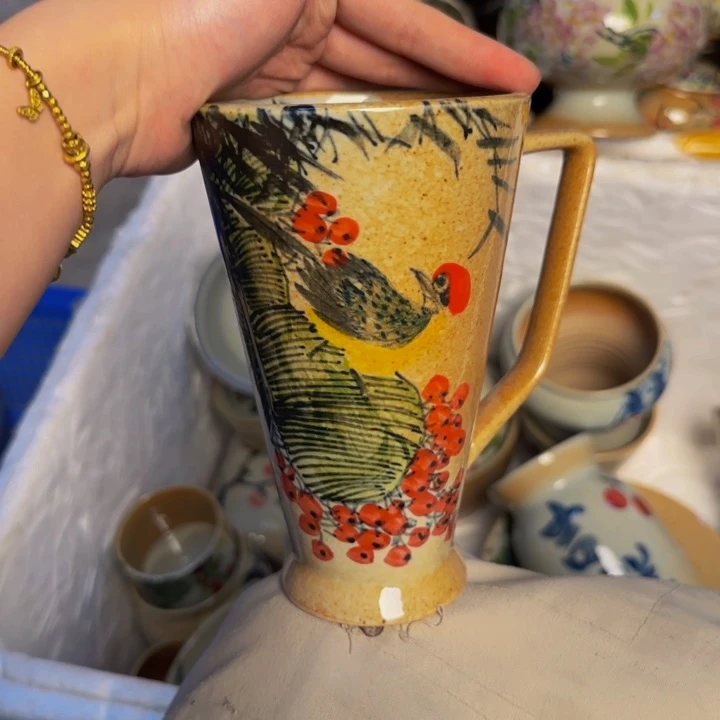 瓷片景德镇陶瓷手工手绘