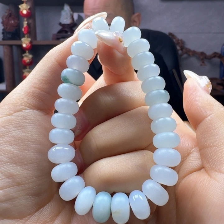 定制翡翠未镶嵌珠串