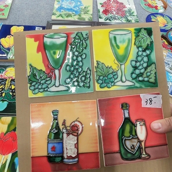 陶瓷板画10/10单瓷片微瑕