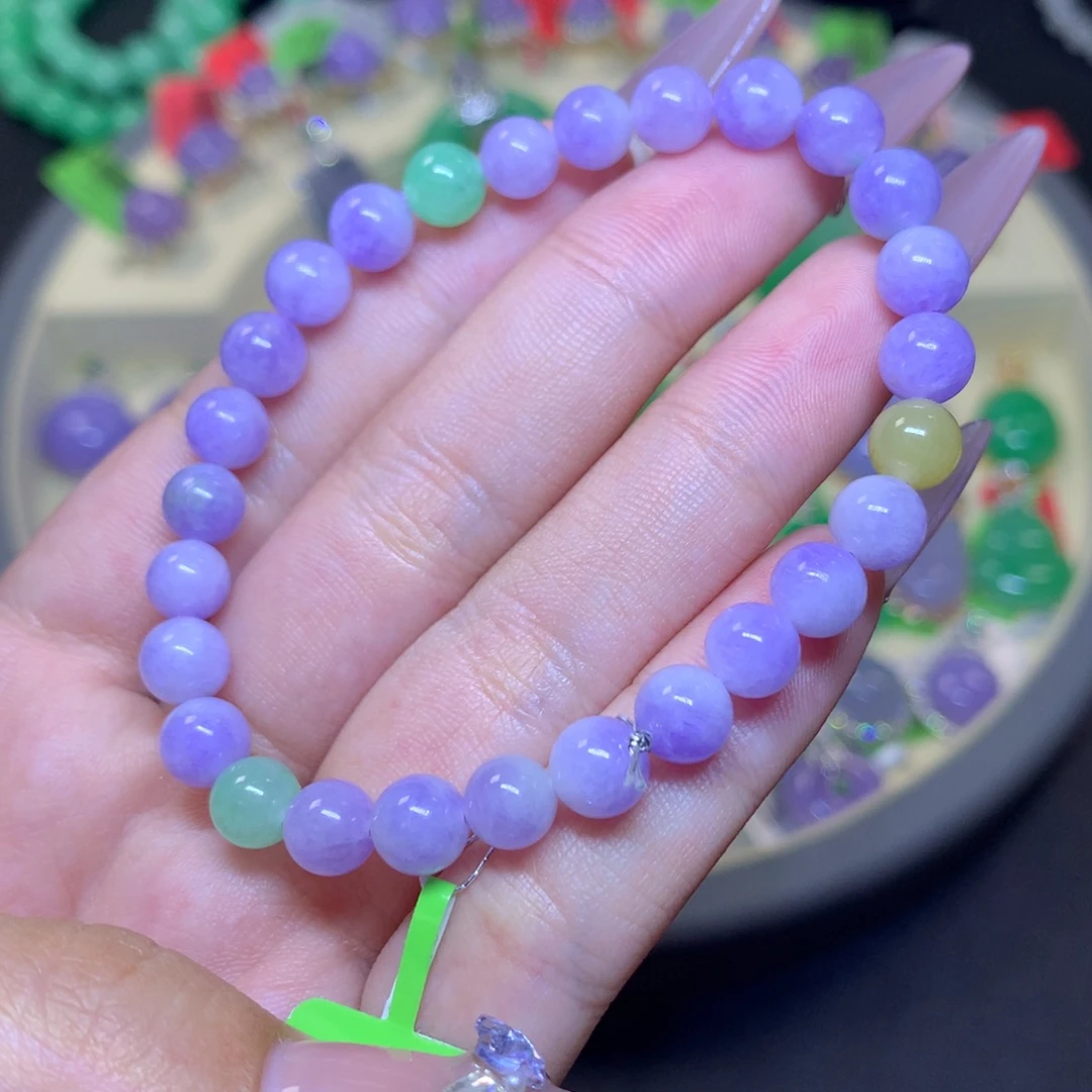 翡翠未镶嵌颈饰天然