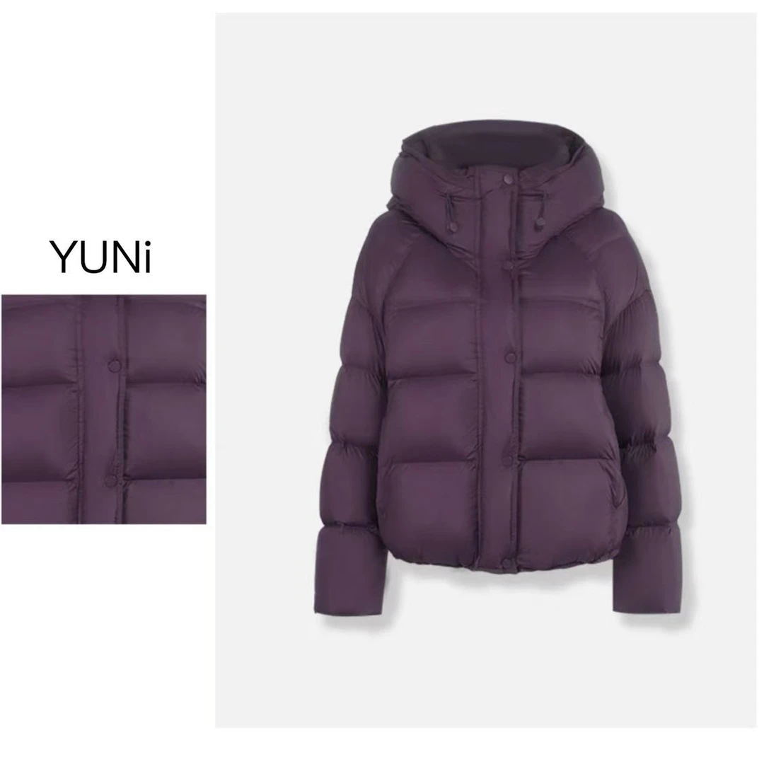 【清货 达标白鸭绒】泡芙款防风连帽羽绒服一手长