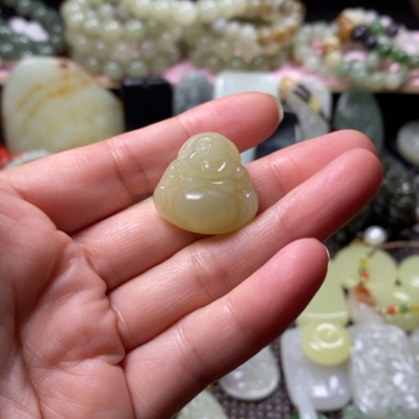 【闪购商品】未镶嵌手链和田玉（糖玉）