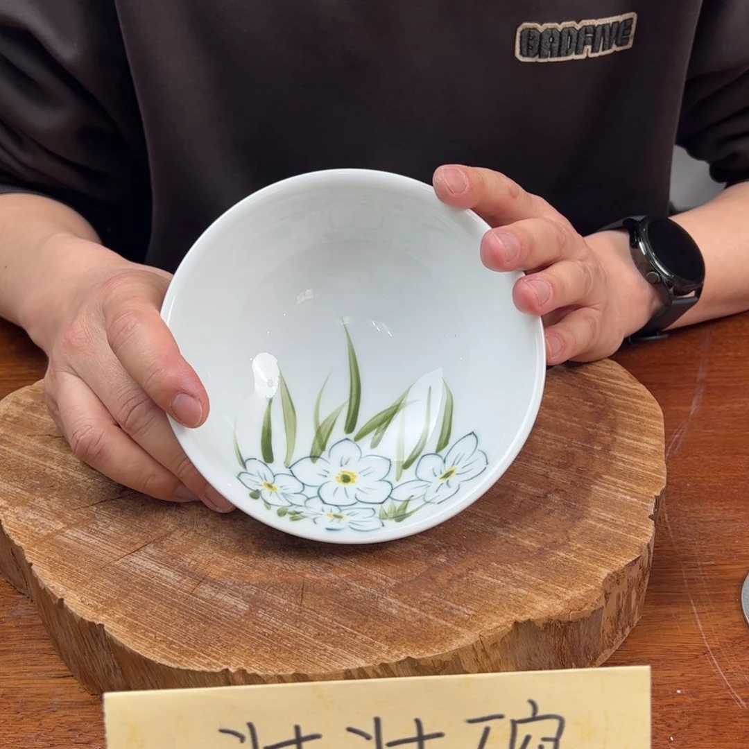 瓷片景德镇陶瓷手工手绘制作