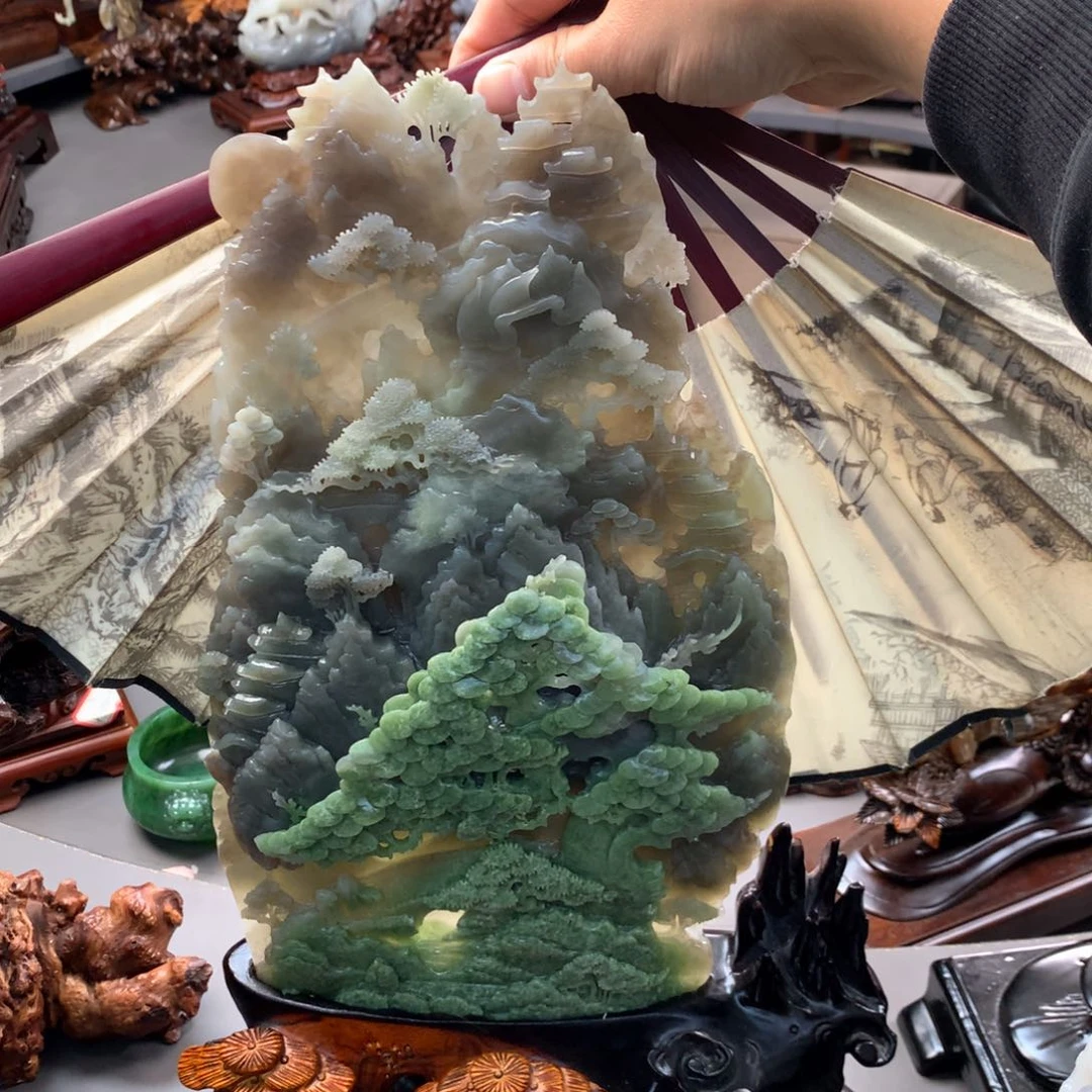 和田玉和田玉摆件未镶嵌未镶嵌