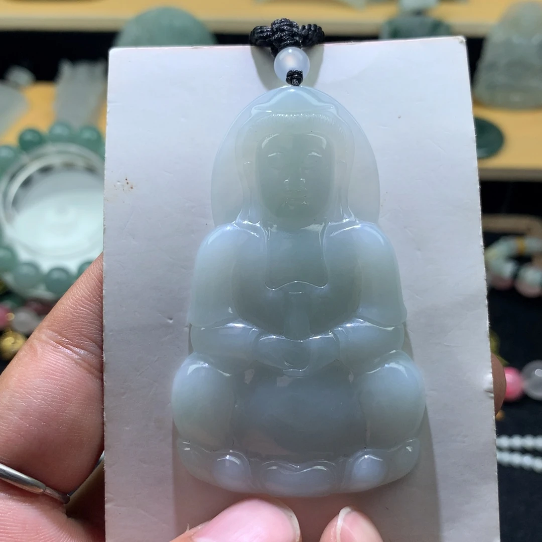 翡翠未镶嵌颈饰000