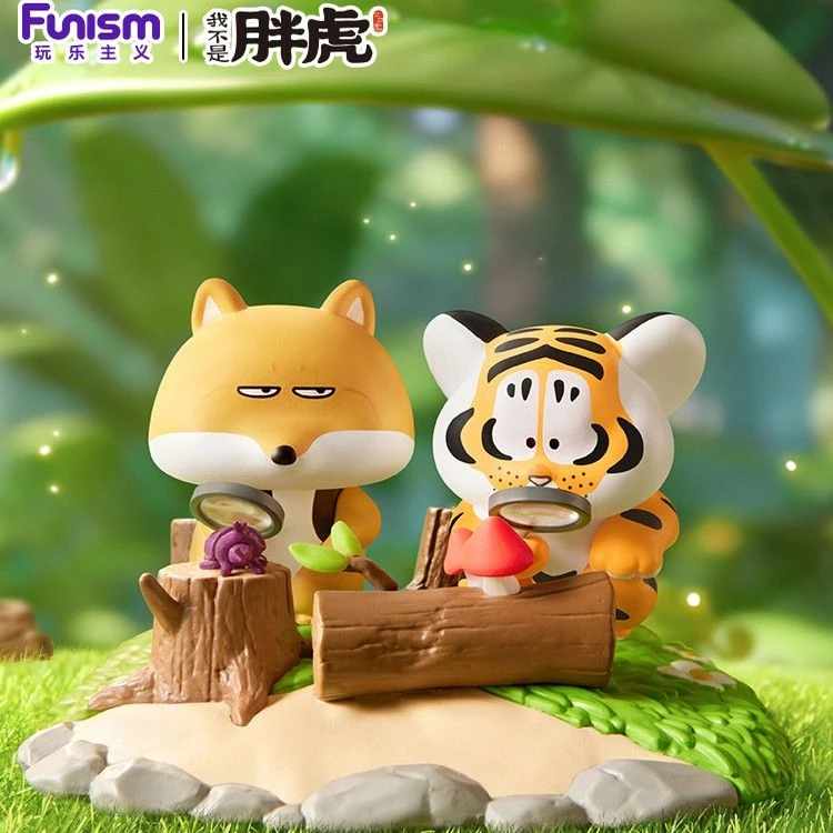 【拆盒】我不是胖虎小虎和他的伙伴系列手办盲盒摆件礼物
