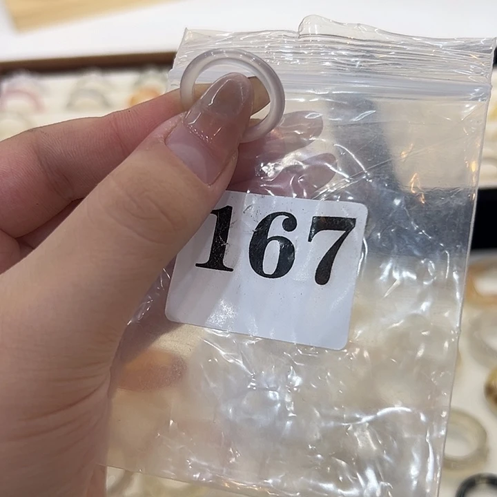 玛瑙/玉髓合金戒指167港12