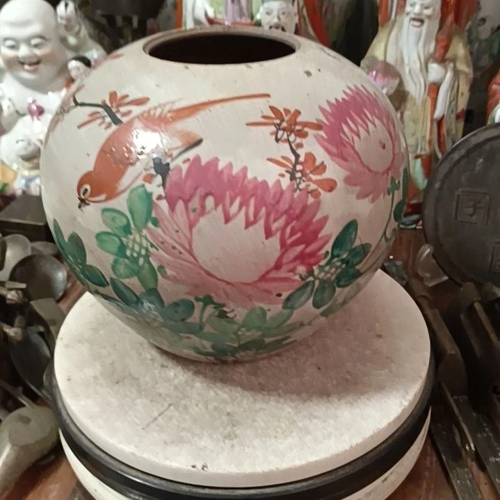 摆件粉彩陶瓷摆件青花陶瓷摆件青花陶瓷