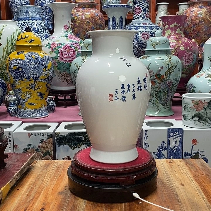 景德镇陶瓷花瓶摆件?****』