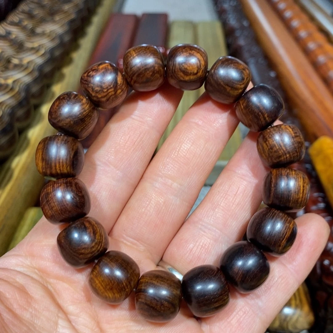 步***当黄花梨/降香黄檀木珠