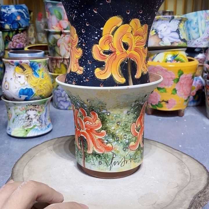 景德镇艺术手绘作品