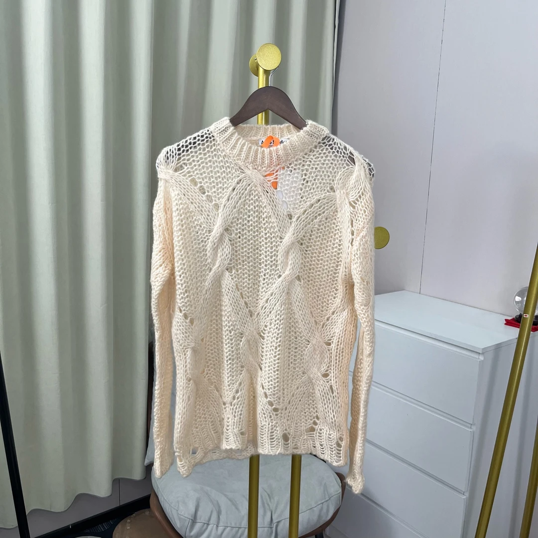 99新 Acne studio 白色编织毛衣 xxs码