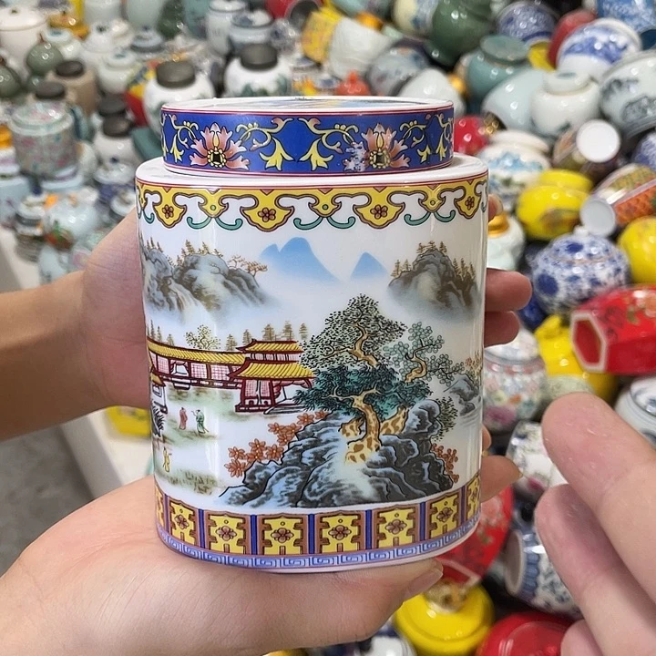 陶瓷罐茶叶罐密封罐