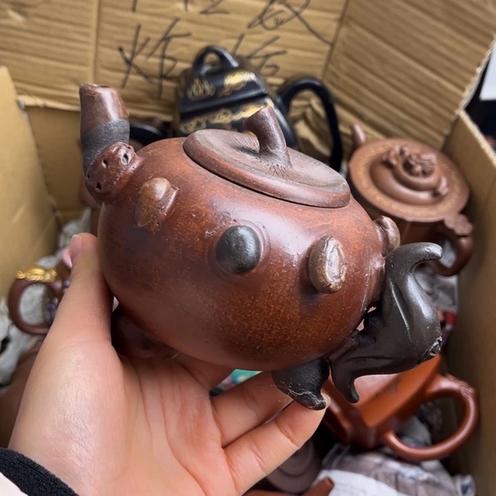 茶壶段泥紫砂壶等