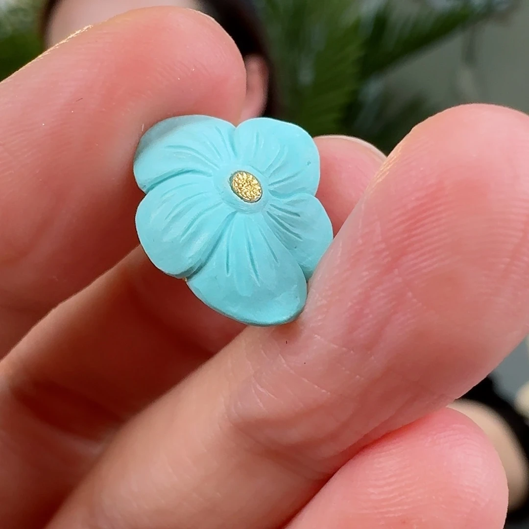 绿松石珠宝奇石未镶嵌