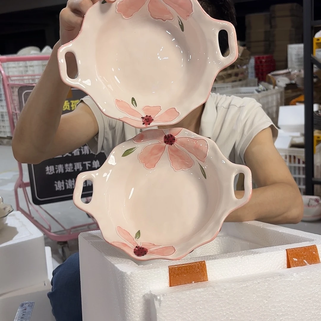 瓷微瑕陶瓷餐具釉下彩