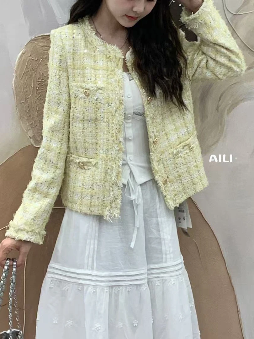 070须边四个荷包小香外套