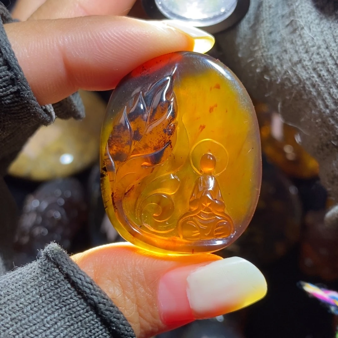 琥珀未镶嵌裸石珀