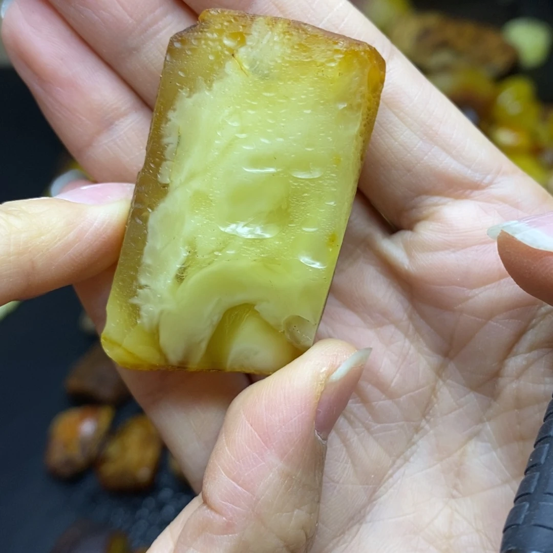 定制琥珀未镶嵌天****！胖