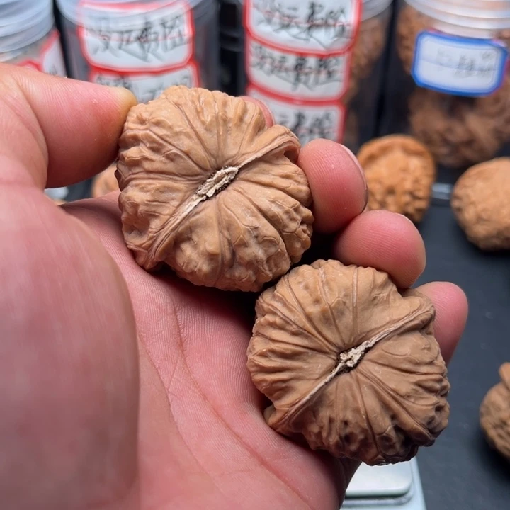 文玩核桃把件南瓜43.5