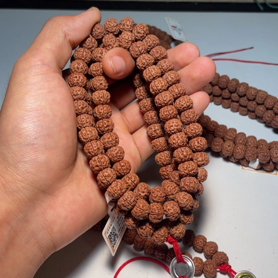 手串金刚菩提超头精挑赤焰星峦108