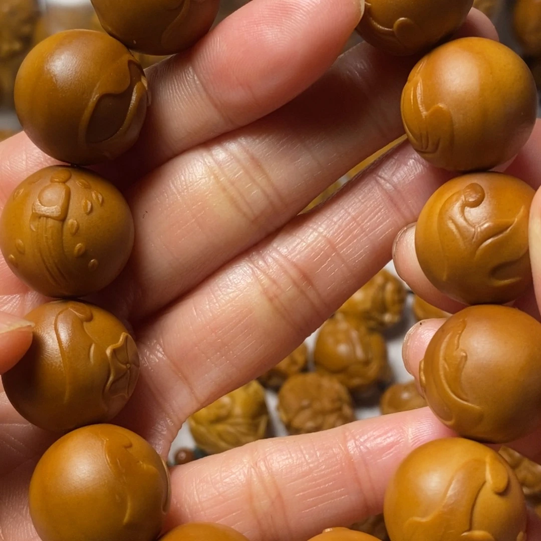 橄榄核手串/手链光珠无相佛