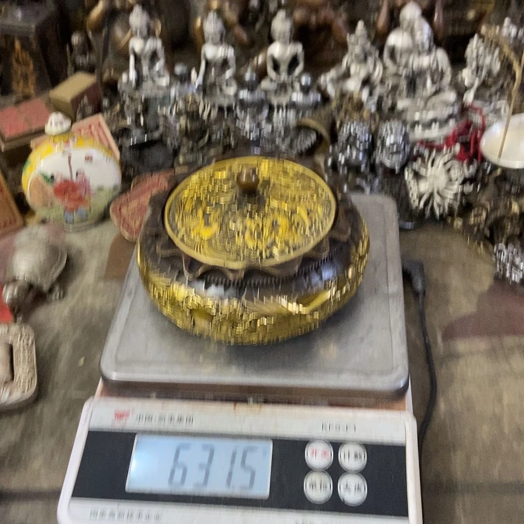 老营黄铜摆件老杨黄铜摆件