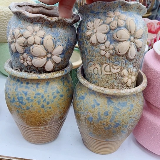 多肉绿植陶瓷花盆9.9包邮