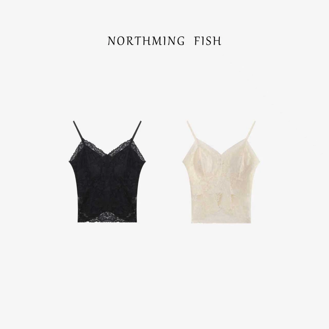 NORTHMING FISH「宝藏打底」高级的性感 精致蕾丝背心