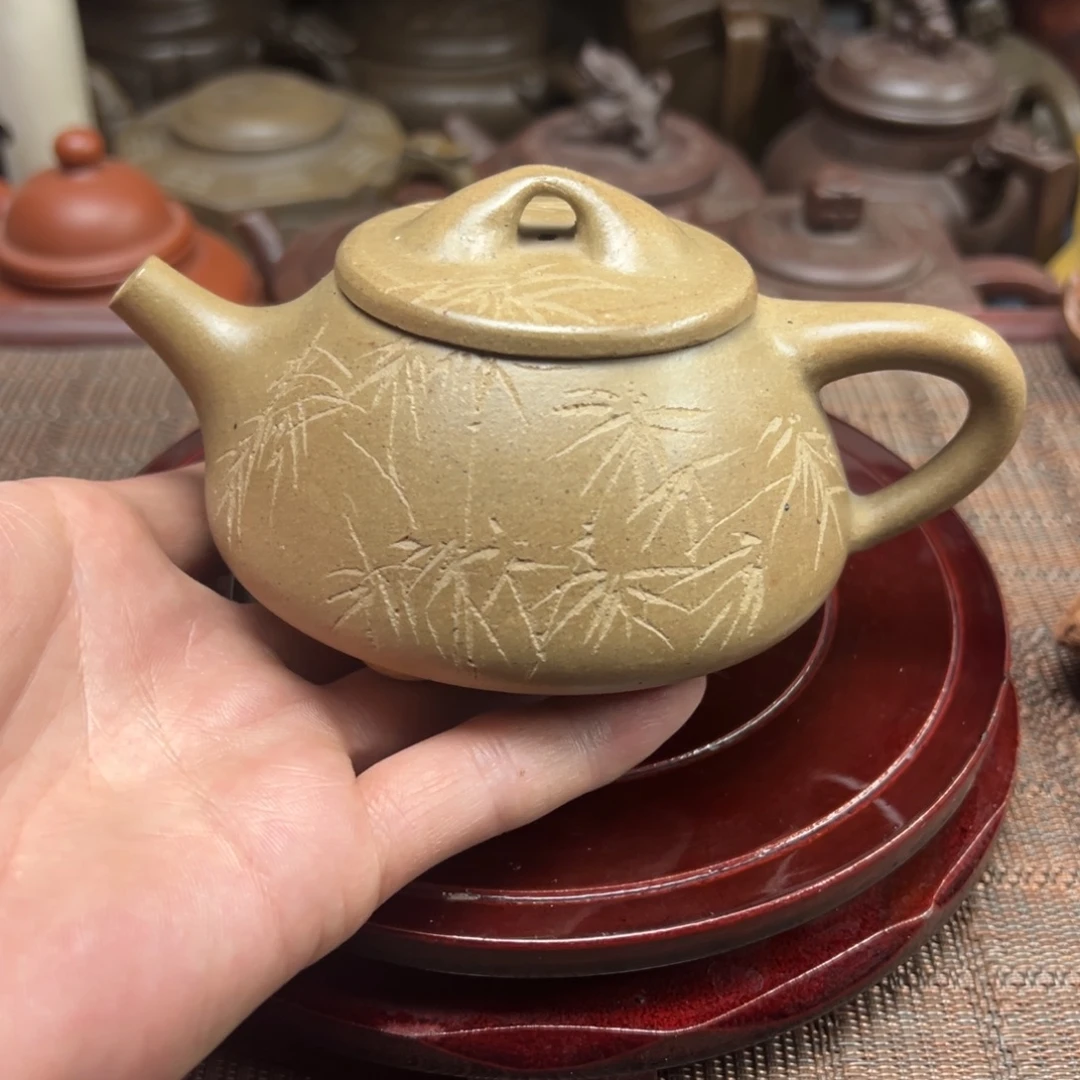 茶壶紫砂宜兴原矿紫砂壶240毫升容量