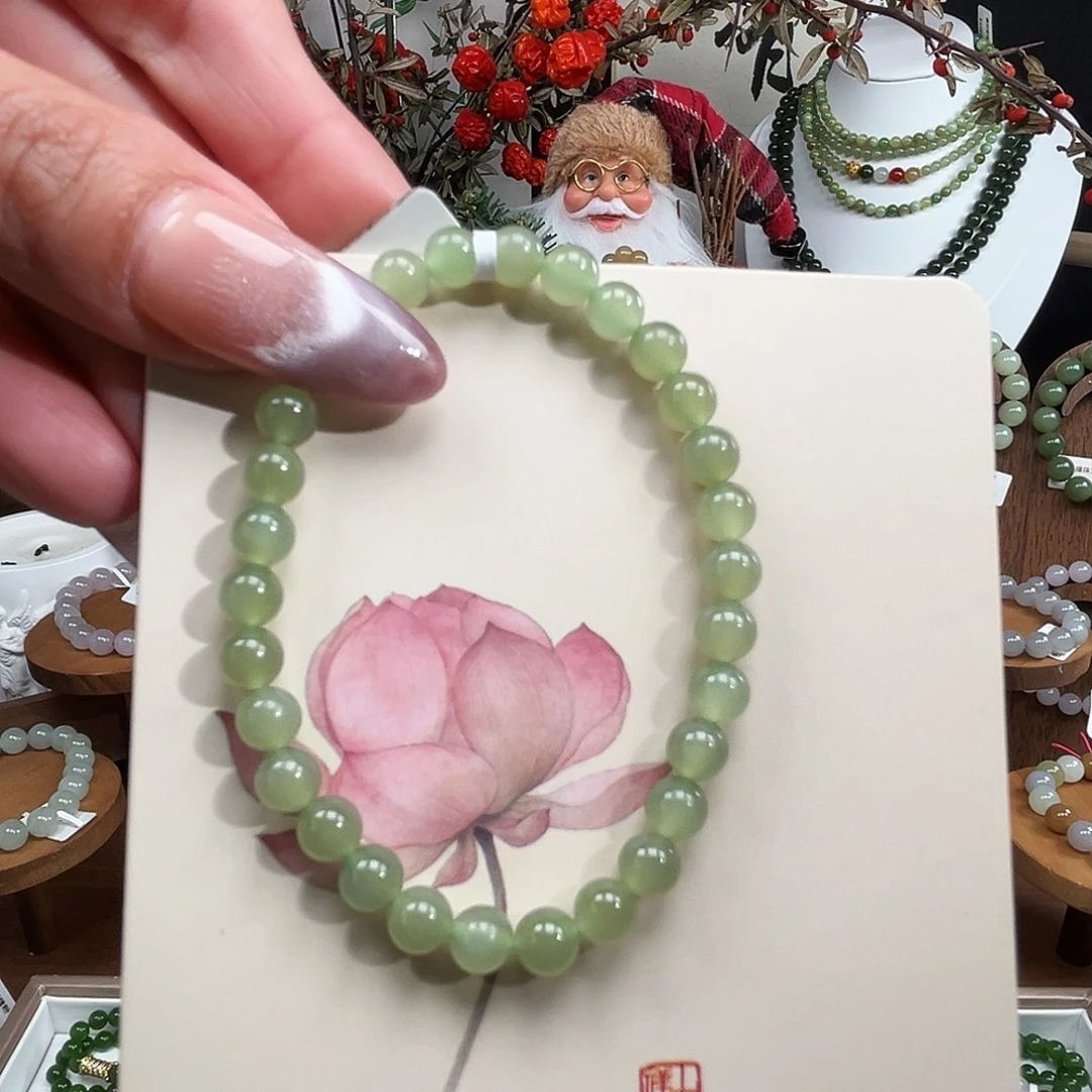 和田玉未镶嵌手串