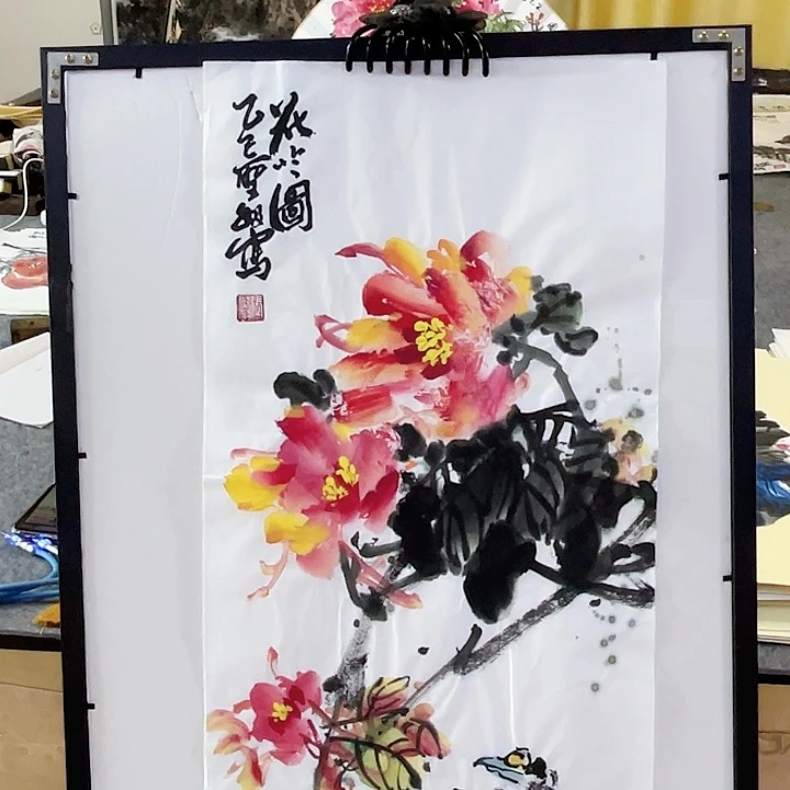国画张圣敏先生纯手绘作品
