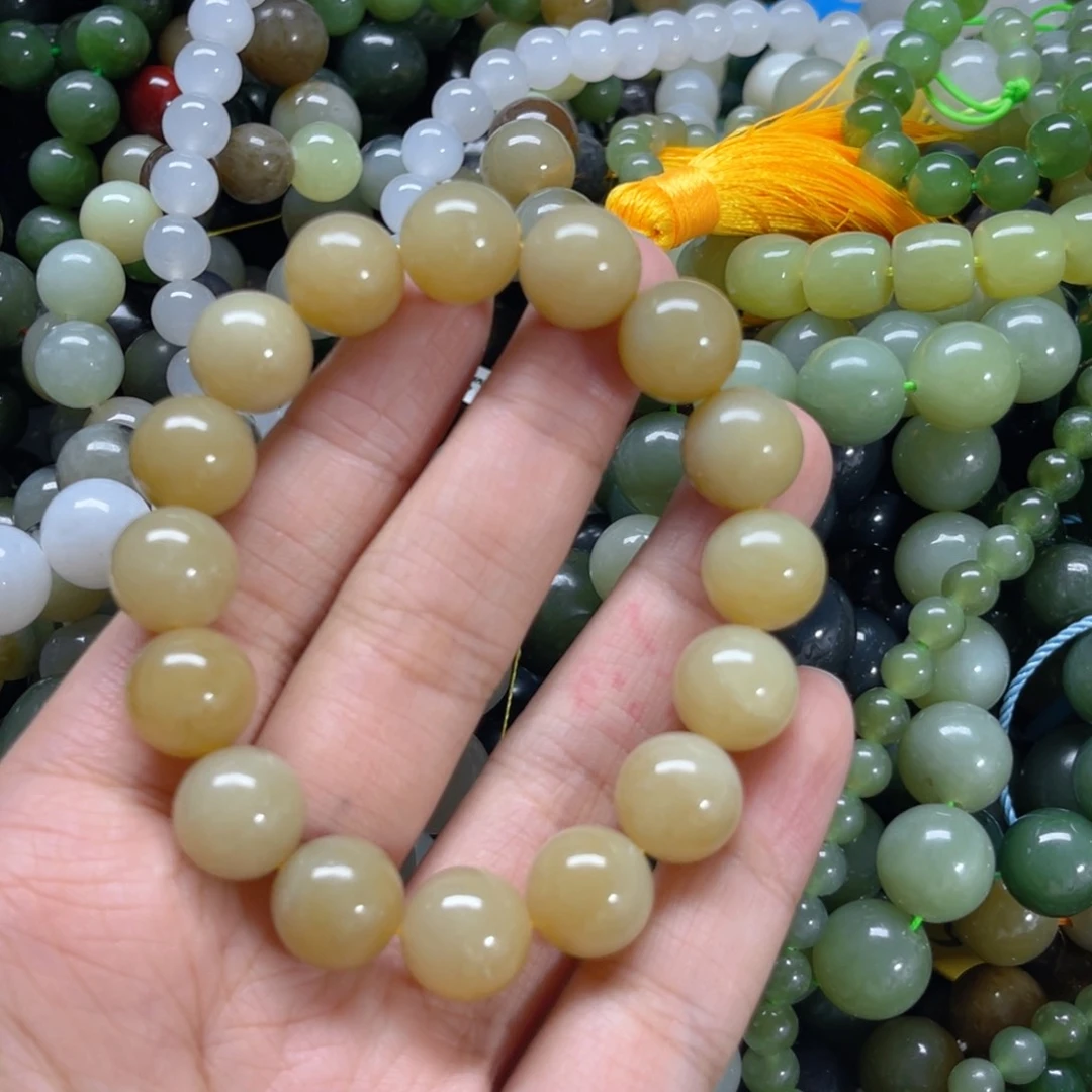 未镶嵌手串和田玉