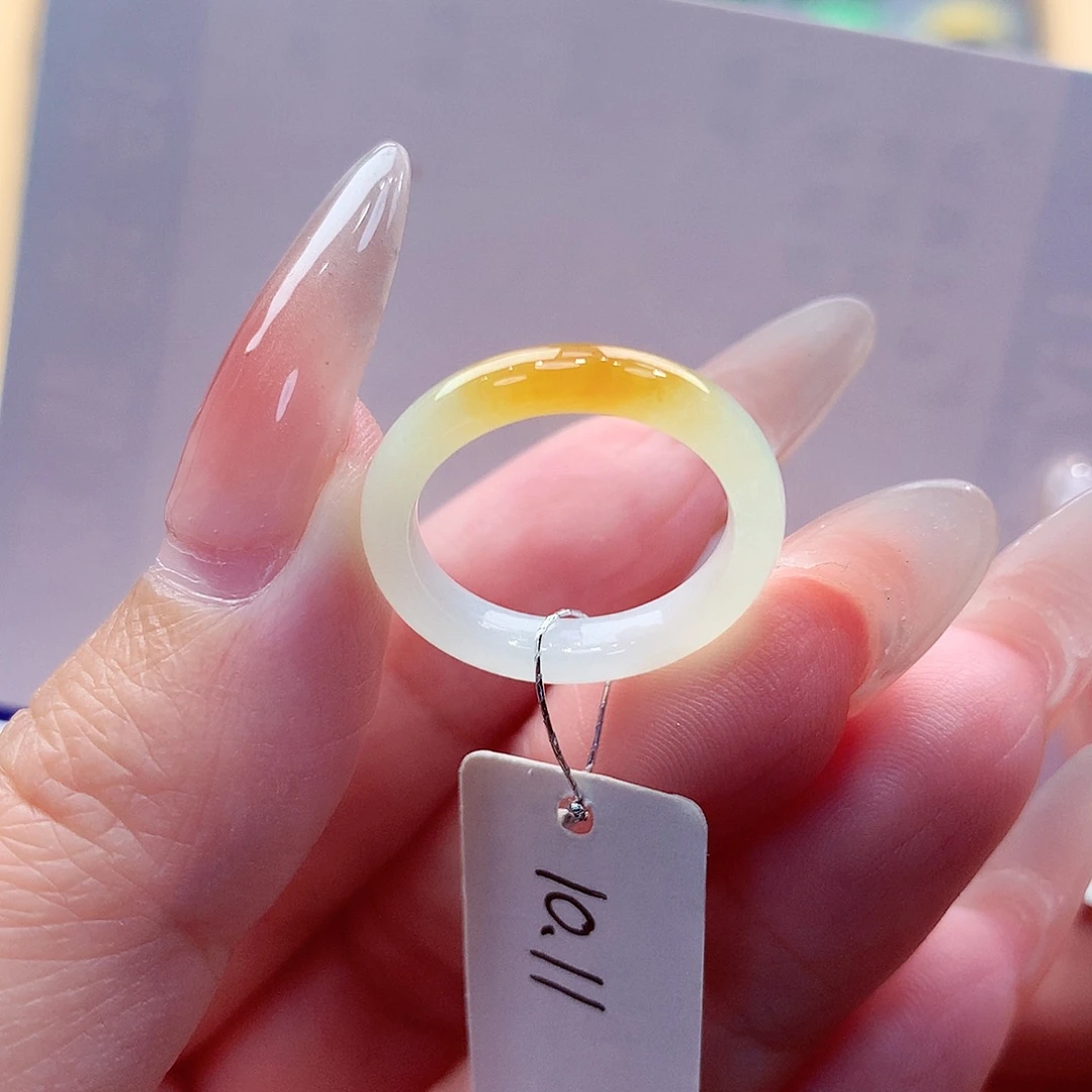 翡翠未镶嵌戒指缅甸A货