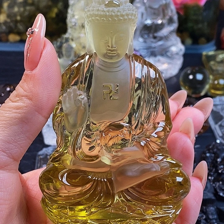 颈饰未镶嵌水晶吊坠