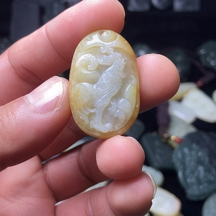 颈饰未镶嵌和田玉