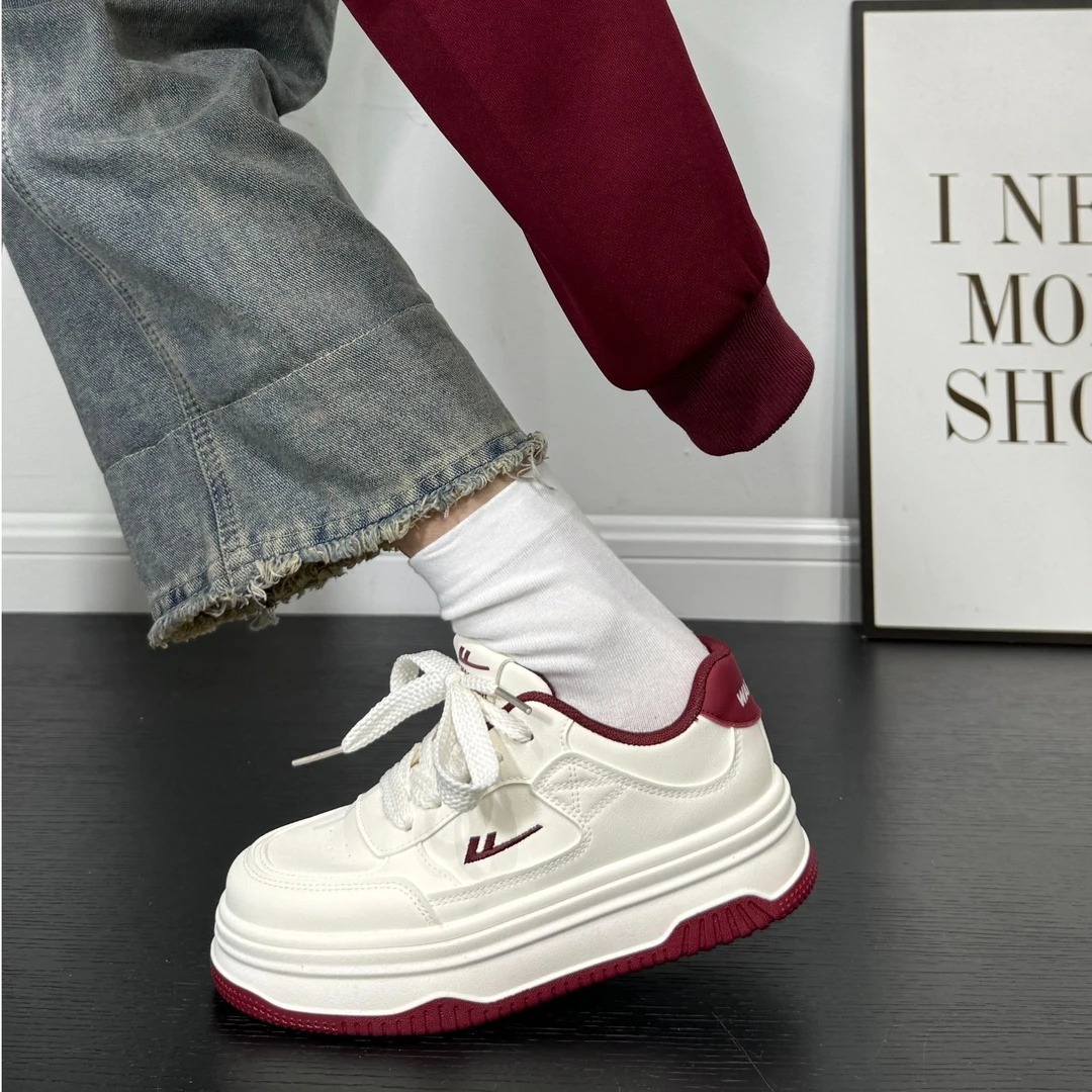 回力小白鞋女2025夏季新款潮流经典百搭鞋子休闲厚底增高气质板鞋