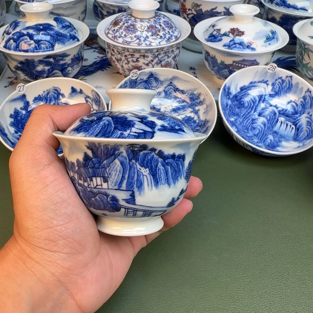 纯手工纯手绘茶具48