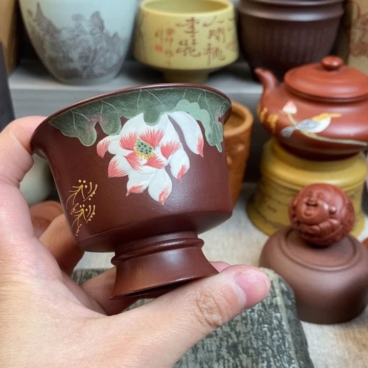 紫砂茶杯紫砂茶具