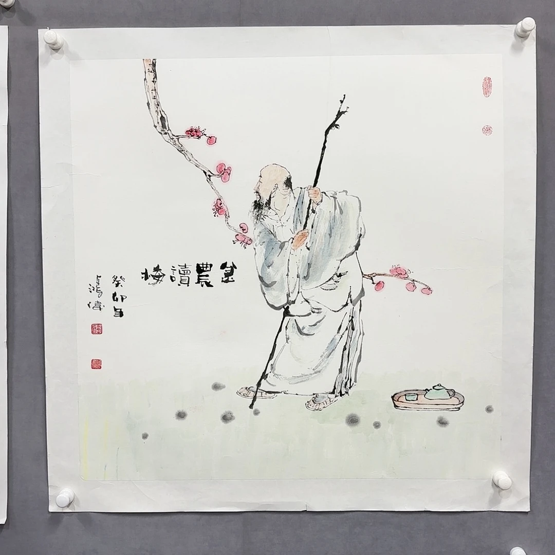 国画国画纯手绘作品请放心去藏
