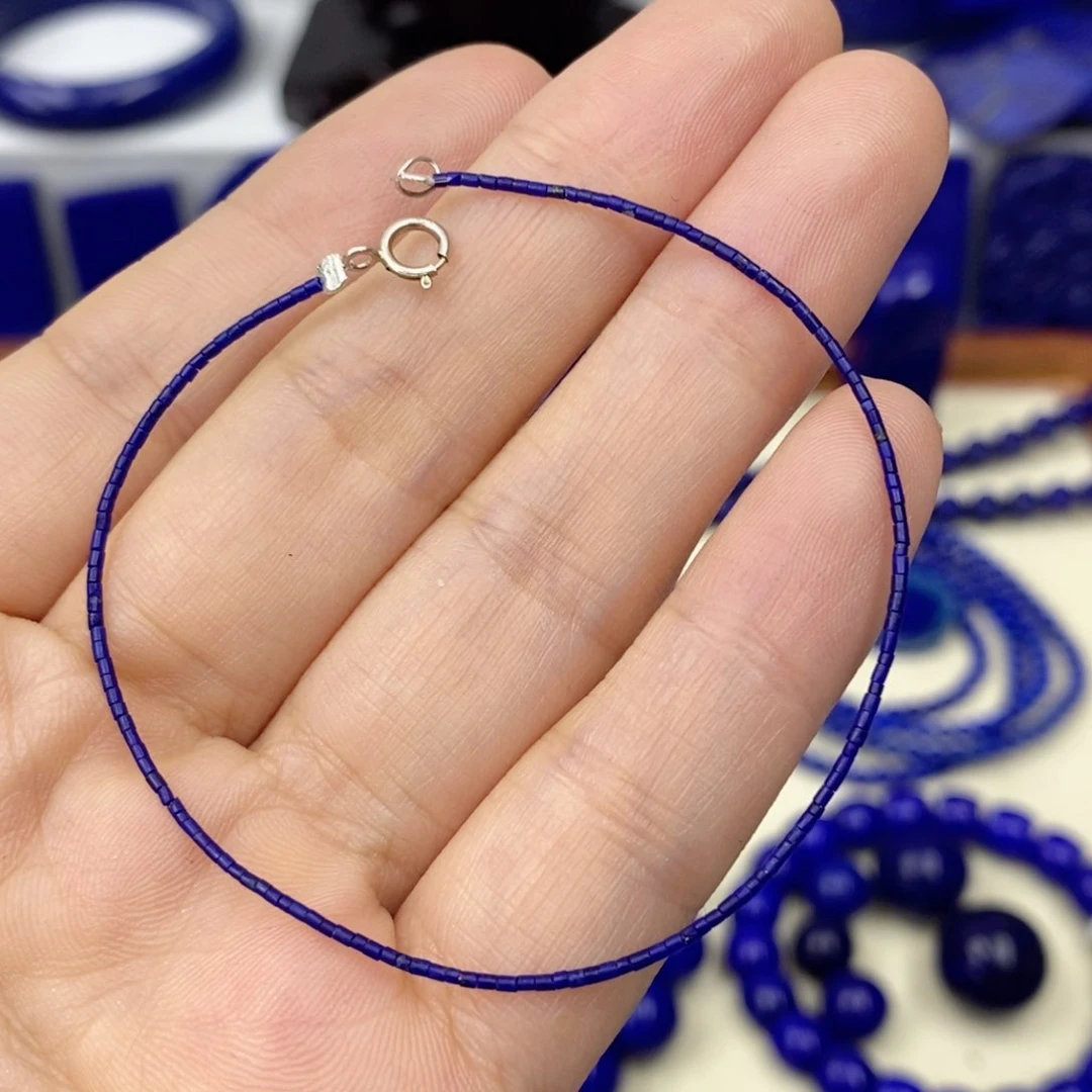 青金石手链未镶嵌