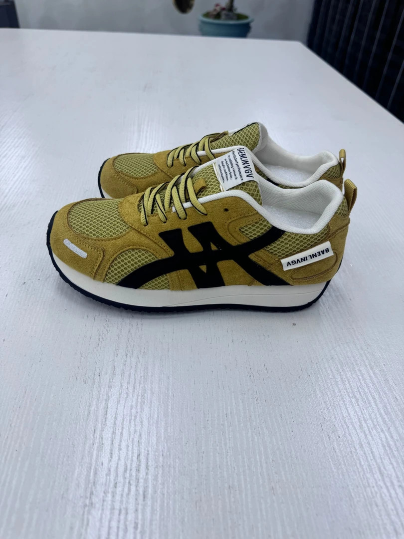 欧货2025春夏新款显脚小老爹鞋女透气厚底休闲运动阿甘鞋918