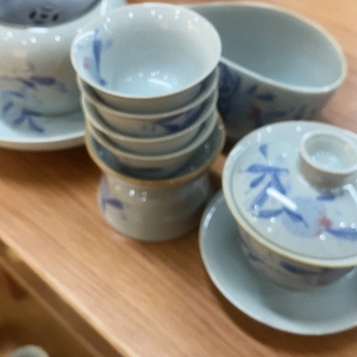 紫***纱一个盖碗加其他的