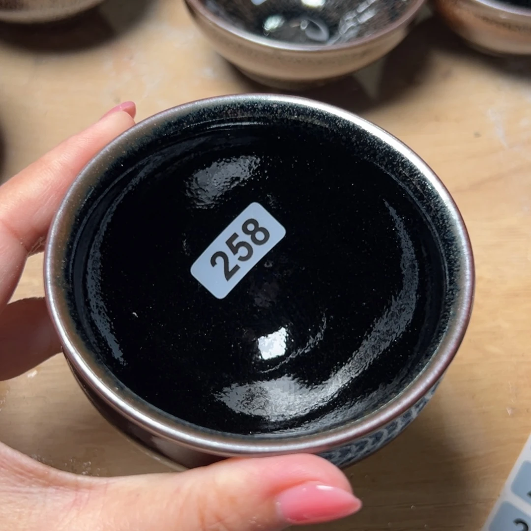 茶盏全手工原矿原釉建盏