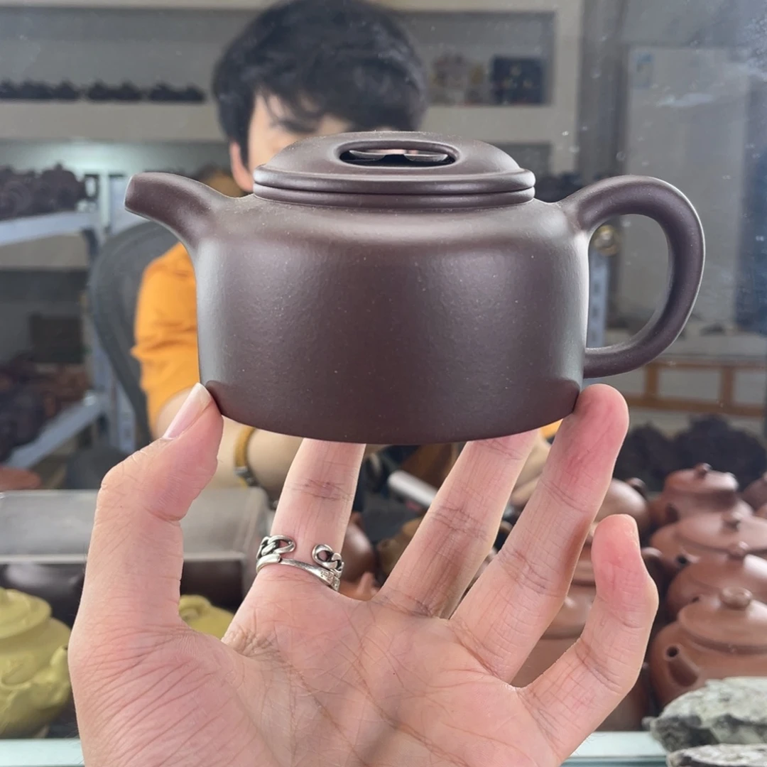 茶壶紫砂220cc大水潭底槽清风釉特价