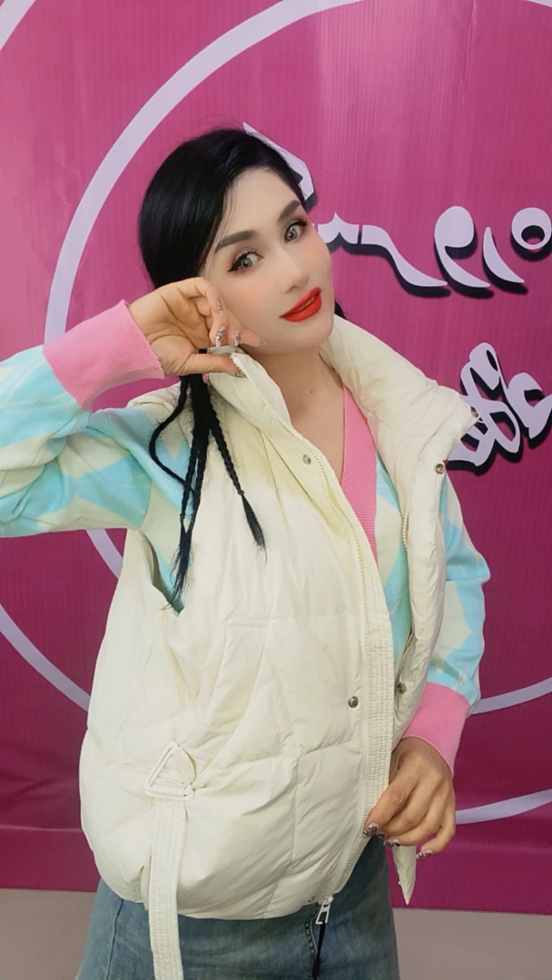 开衫连帽马夹休闲立领秋冬100g以下（不含）女款短款