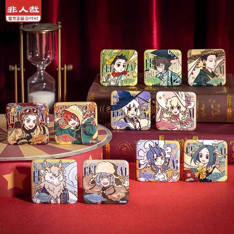 非人哉《帽子戏法》系列 马口铁徽章 盲盒